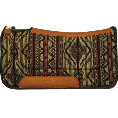 Diamond Wool Contoured Ranch Saddle Pad 1" - Assorted Sizes & Colours