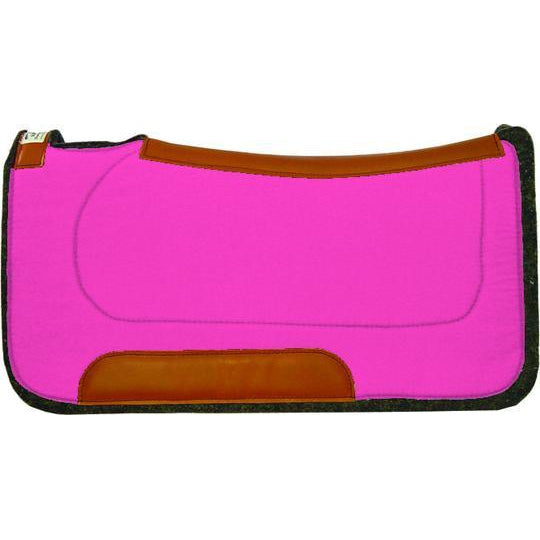 Diamond Wool Contoured Ranch Saddle Pad 1" - Assorted Sizes & Colours