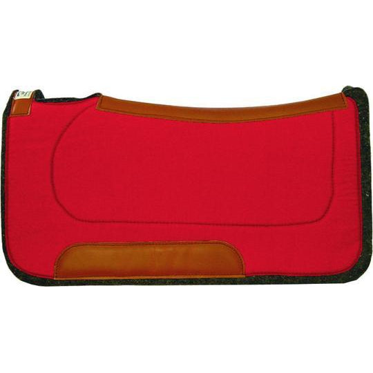 Diamond Wool Contoured Ranch Saddle Pad 1" - Assorted Sizes & Colours