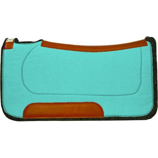 Diamond Wool Contoured Ranch Saddle Pad 1" - Assorted Sizes & Colours