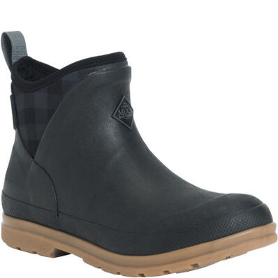 Muck Boot Women's Original Ankle Boot - Black/Plaid