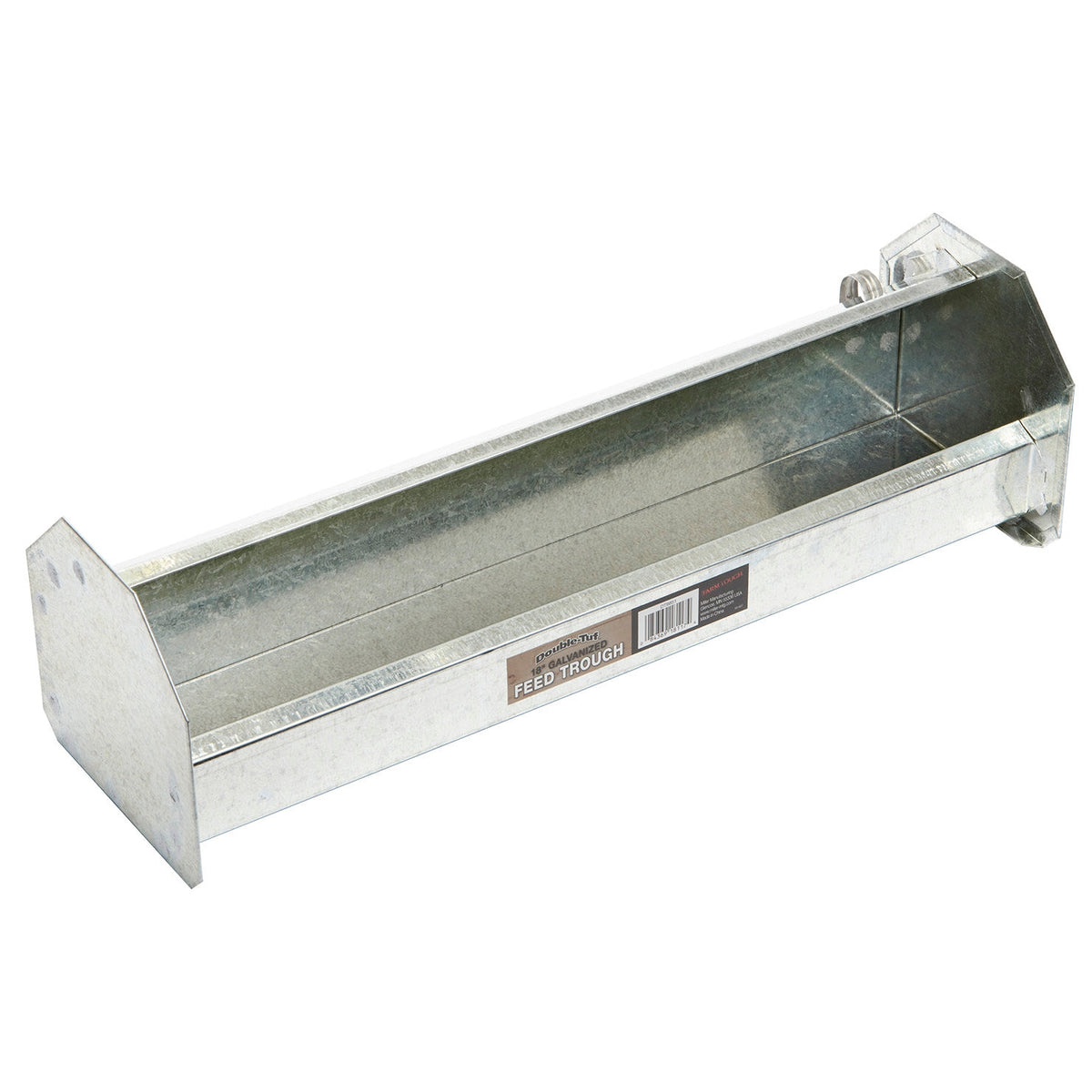 Feeder Trough Galv 18in