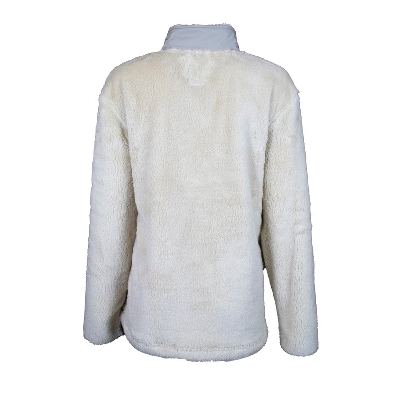 **Hooey Girls Pull Over Cream Fleece w/Tan Accents** FINAL SALE