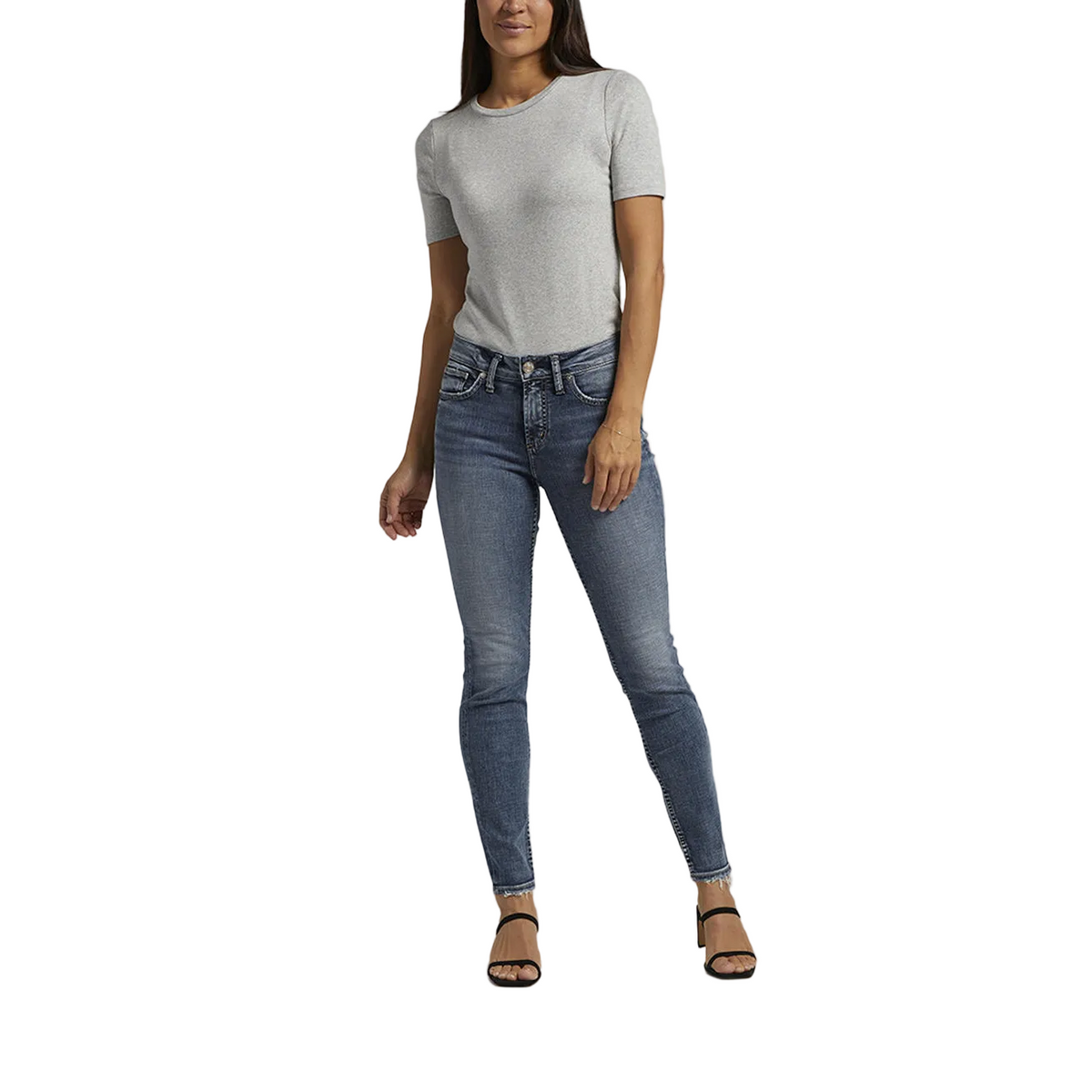 Silver Women's Suki Mid Rise Skinny Jeans - Irvine Tack & Western Wear