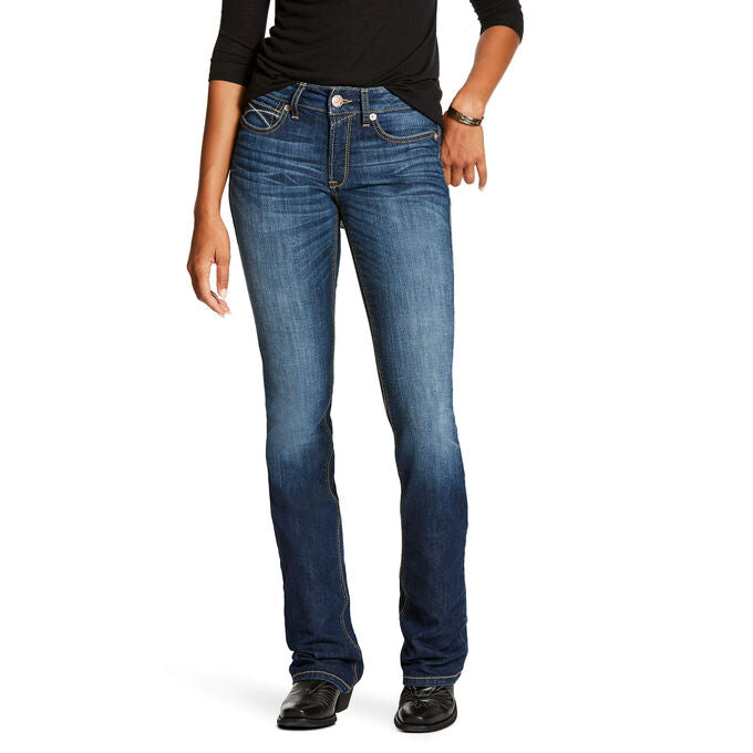 Ariat Women's R.E.A.L. PERFECT Rise Rosa Boot Jeans Lita - Irvine Tack & Western Wear